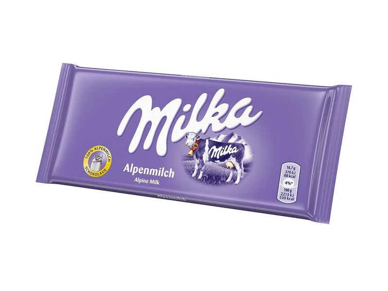 Шоколад Milka Alpine Milk 250 гр Германия