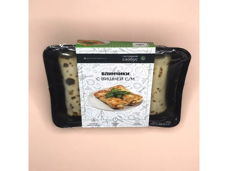 Блинчики с вишней см 400 гр