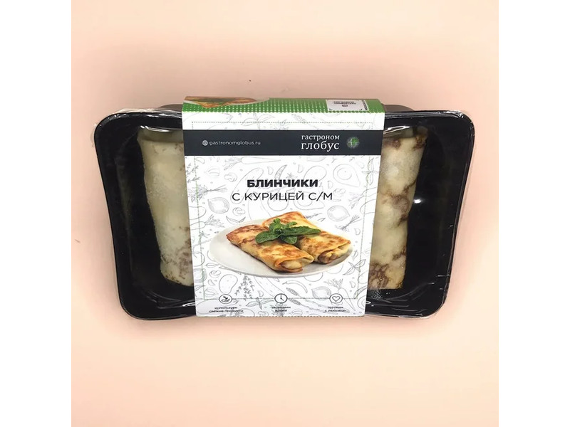 Блинчики с курицей см 400 гр
