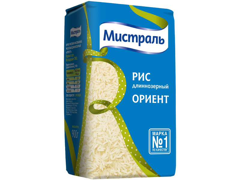 Рис Мистраль ориент 900 г Россия